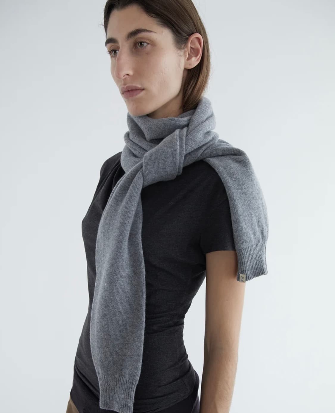 팔로마울 Moix 울 머플러/그레이 상품이미지1