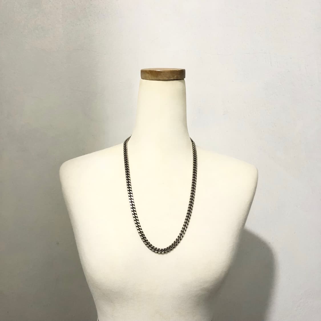 빈티지 실버 체인 목걸이 갸루 펑크 긱시크 오리엔탈 하구미 페어리 상품이미지2