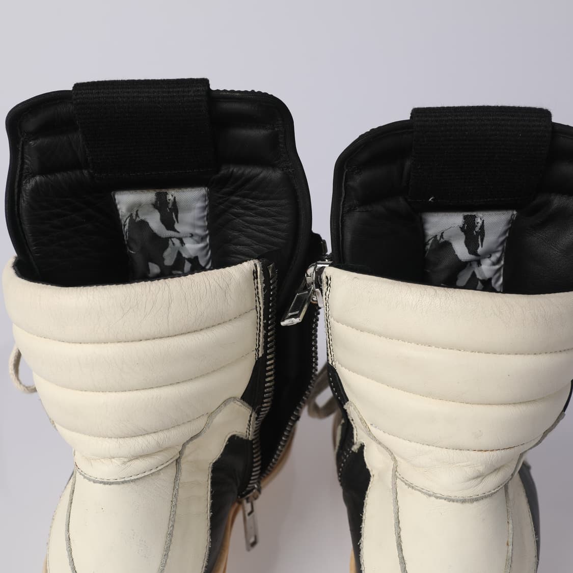 40.5 / Rick Owens 릭오웬스 지오바스켓 모노크롬 상품이미지7