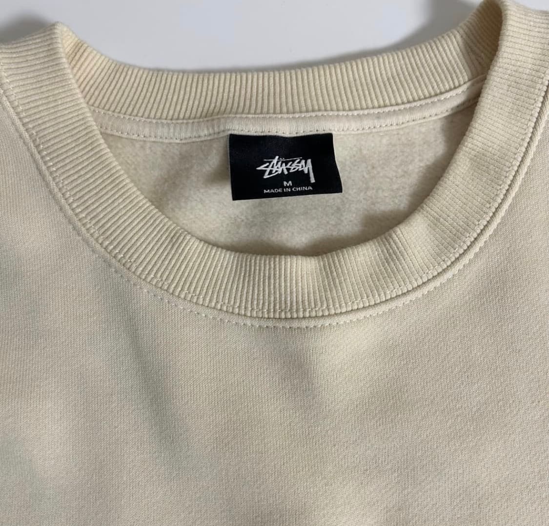 M 스투시 collegiate app 크루 맨투맨 상품이미지2