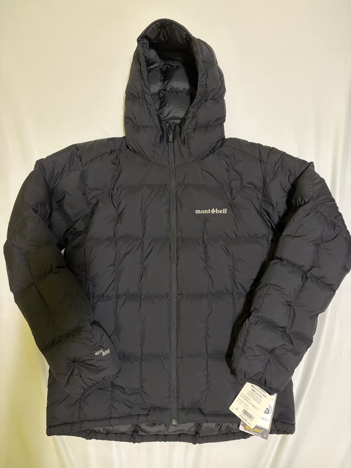 몽벨 경량패딩 네이지 다운 파카 L사이즈 블랙 상품이미지1
