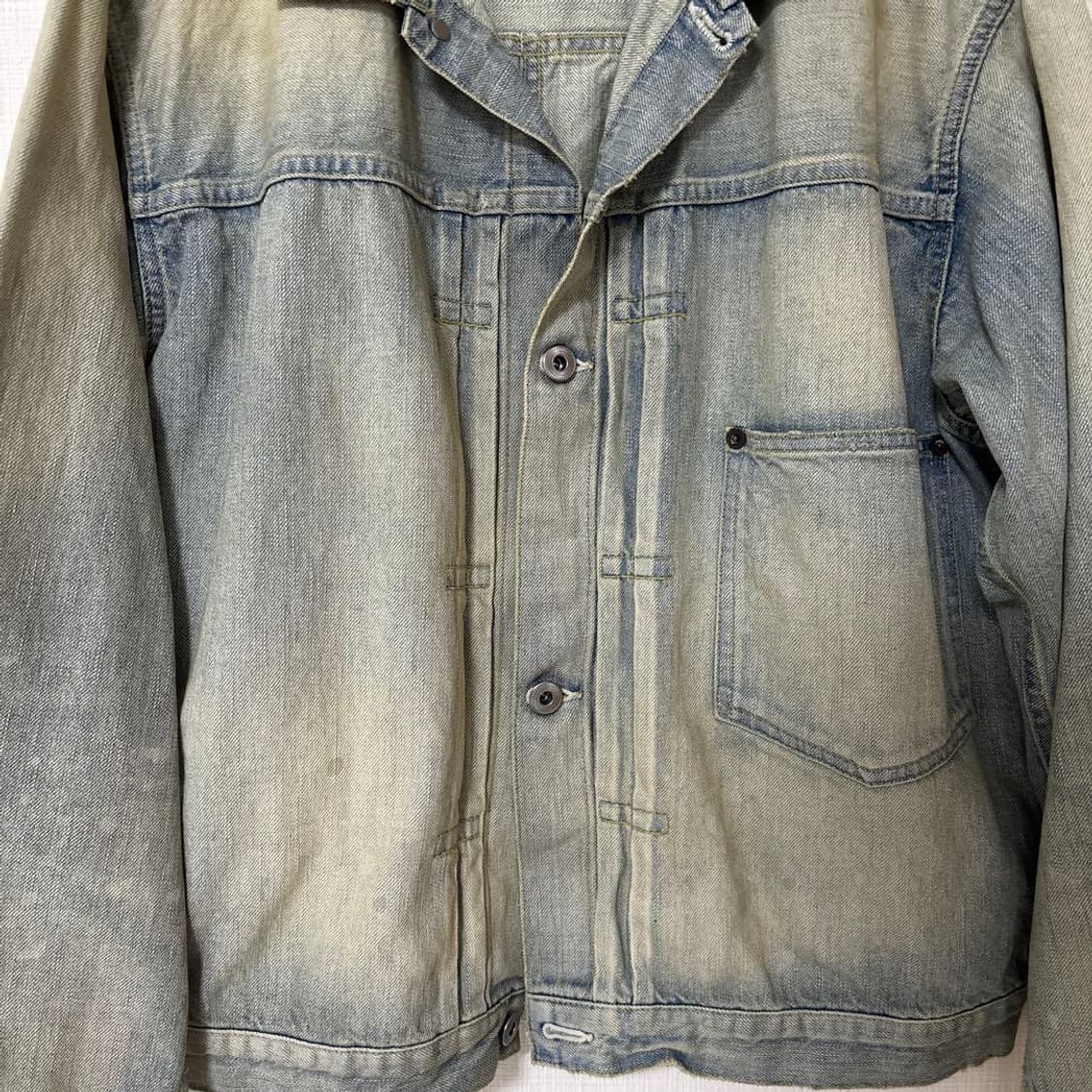 25aw 1st Type Denim Jacket(Bleach) 상품이미지4