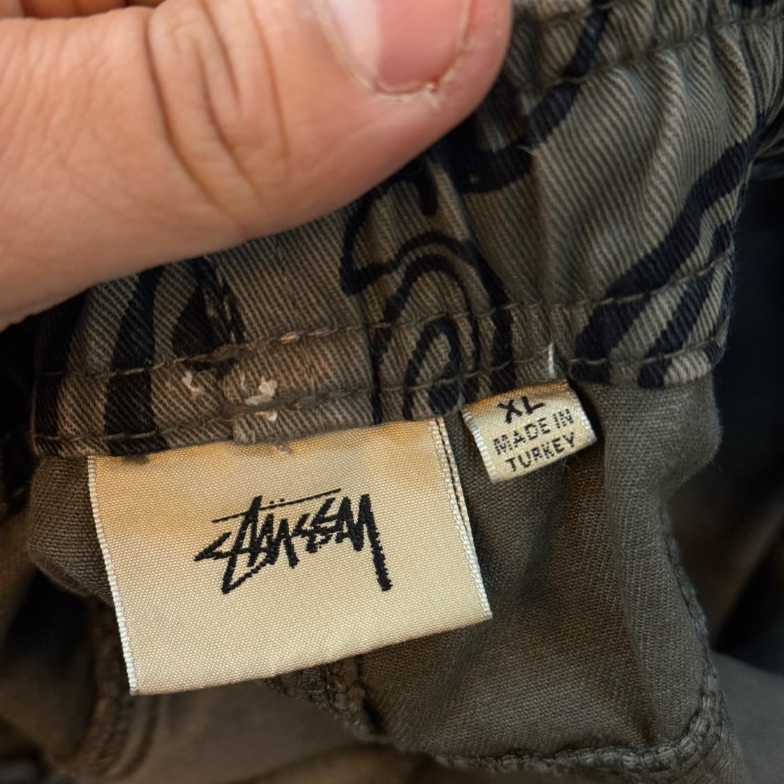 스투시 스윌리 S 비치 팬츠 XL 상품이미지8