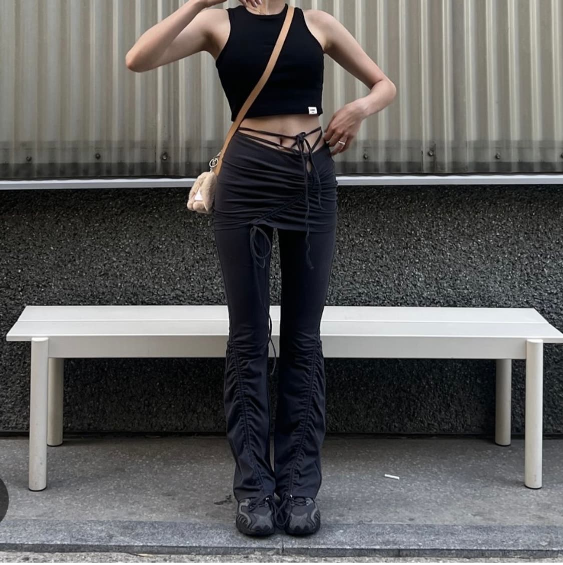 글로니 탐파 셔링 팬츠 + 스커트 상품이미지1