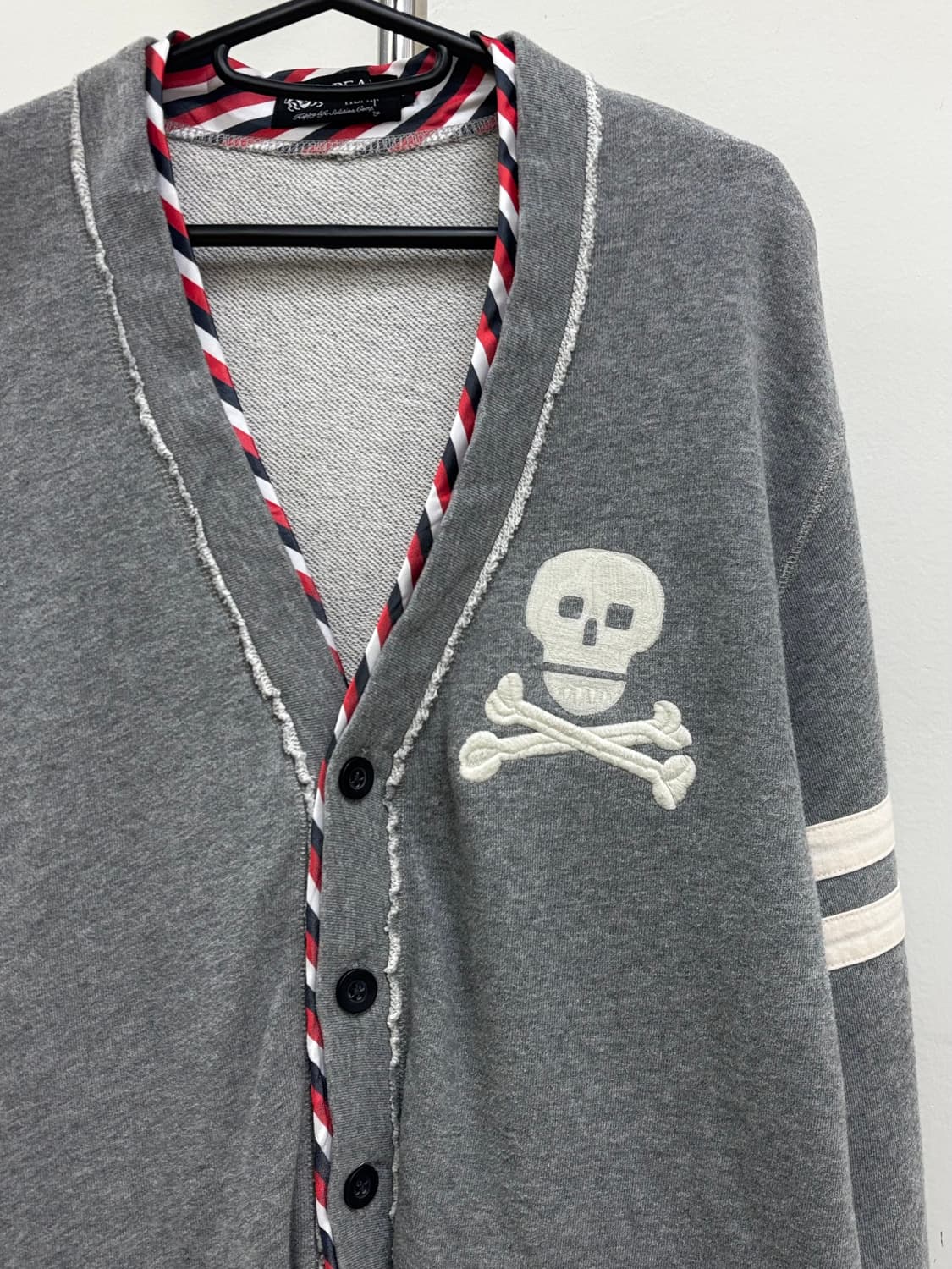 빈티지 빔즈 하트 그레이 가디건 상품이미지7