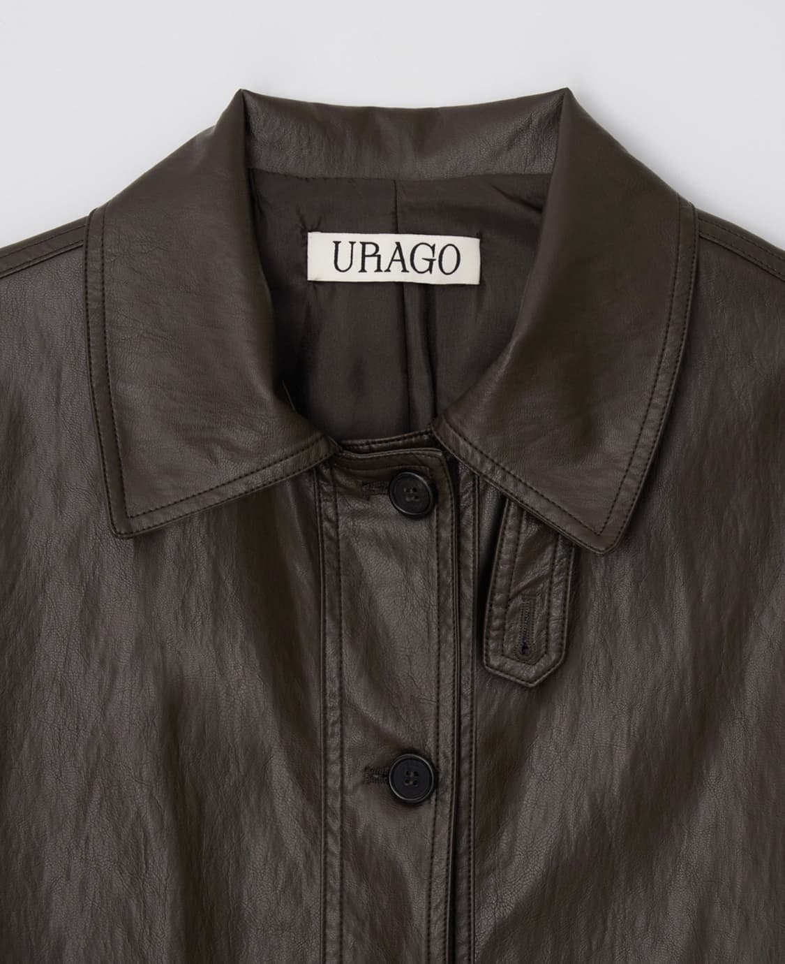 유라고 레더 자켓 상품이미지2
