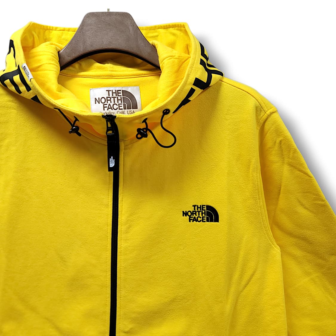[105] 노스페이스 옐로우 빅 프린팅 후드집업 상품이미지4