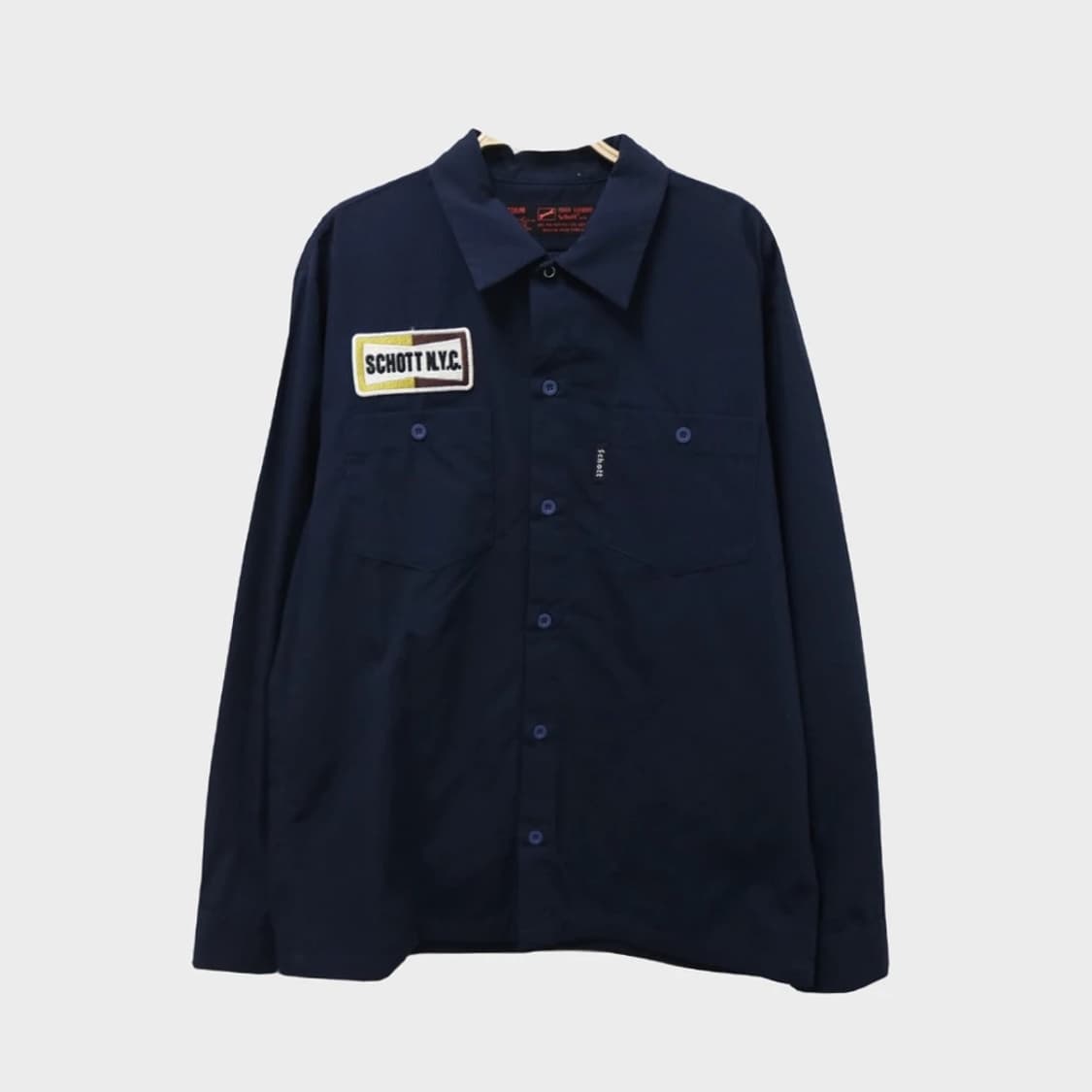 Schott 쇼트 메카닉 워크셔츠 상품이미지2