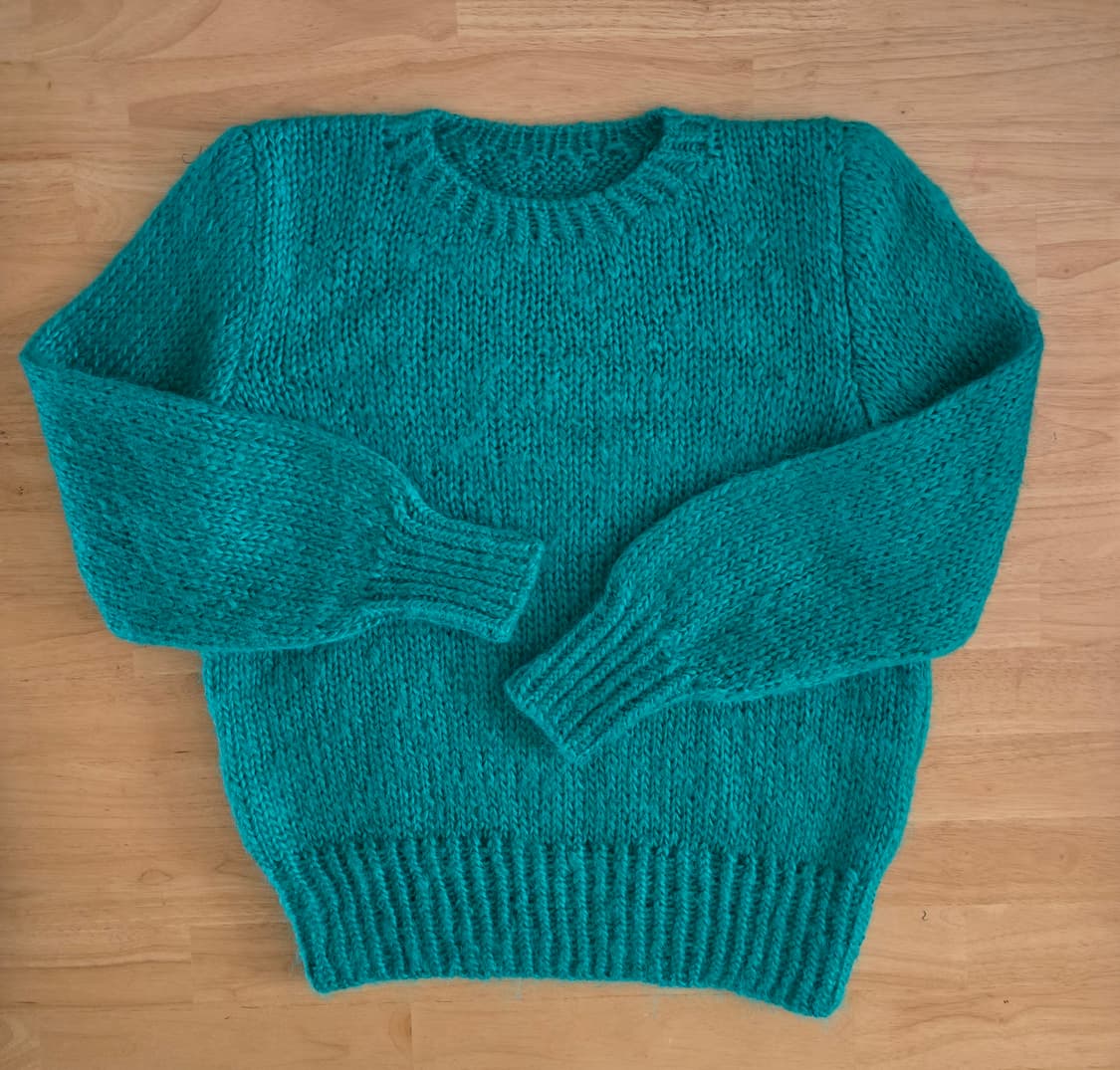 매력 컬러 핸드메이드 울 니트  상품이미지6