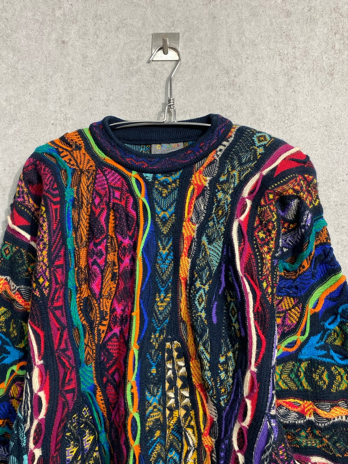 [M] 90s Coogi 쿠지 케이블 니트 상품이미지2
