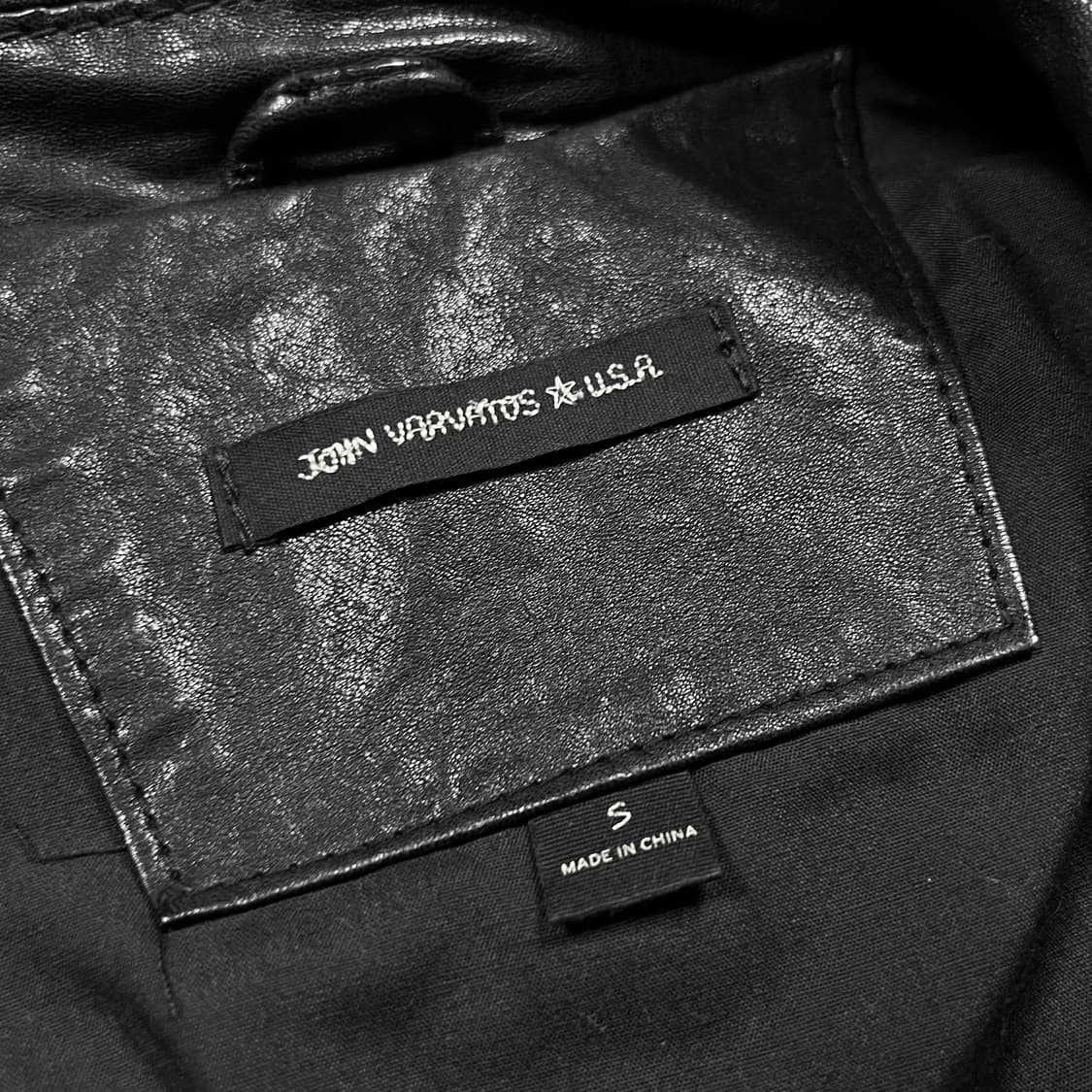 Jhon Varvatos 존 바바토스 레더 라이더 자켓 상품이미지5
