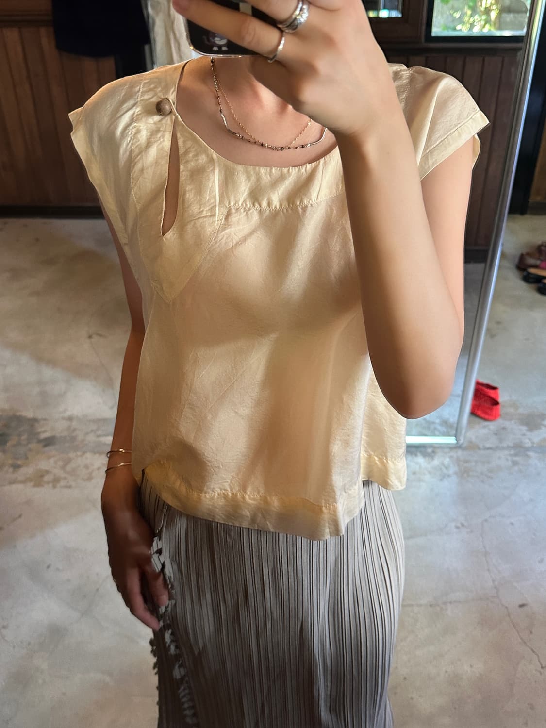 ISABEL MARANT ETOILE silk sleeveless 상품이미지2