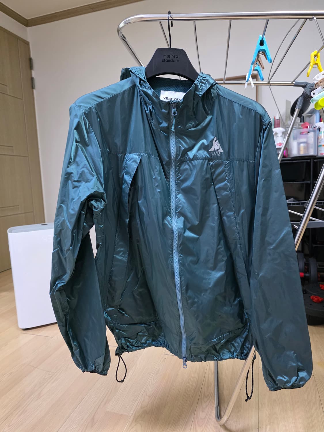 예스아이씨 LW Vented Windbreaker Teal 상품이미지1
