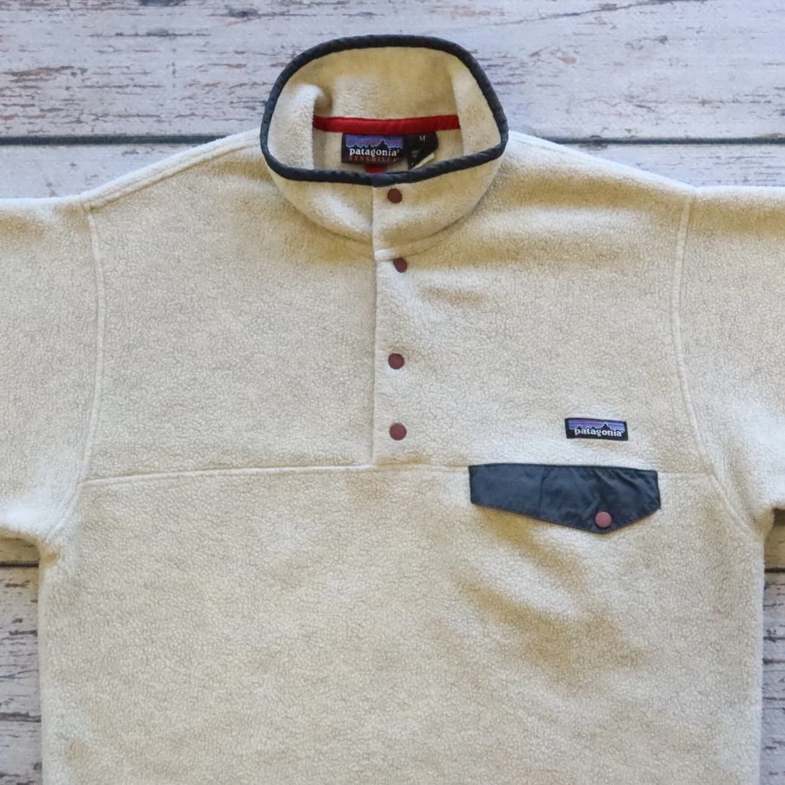 00FW 멕시코 파타고니아 신칠라 스냅-T 오트밀헤더 상품이미지2
