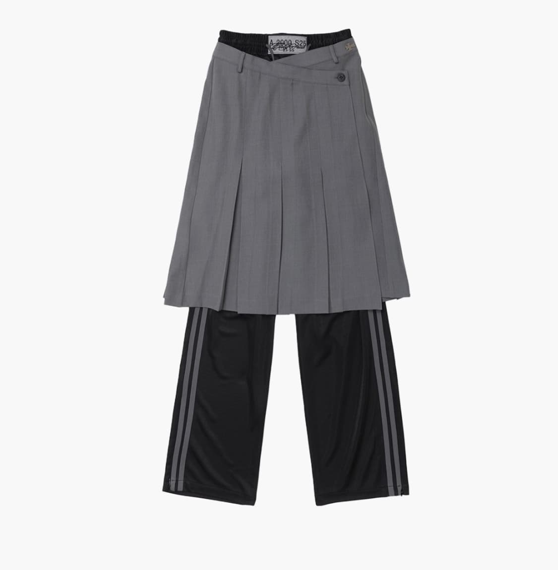 2000ARCHIVES DEPP SKIRT PANTS (CHARCOAL+ 상품이미지1