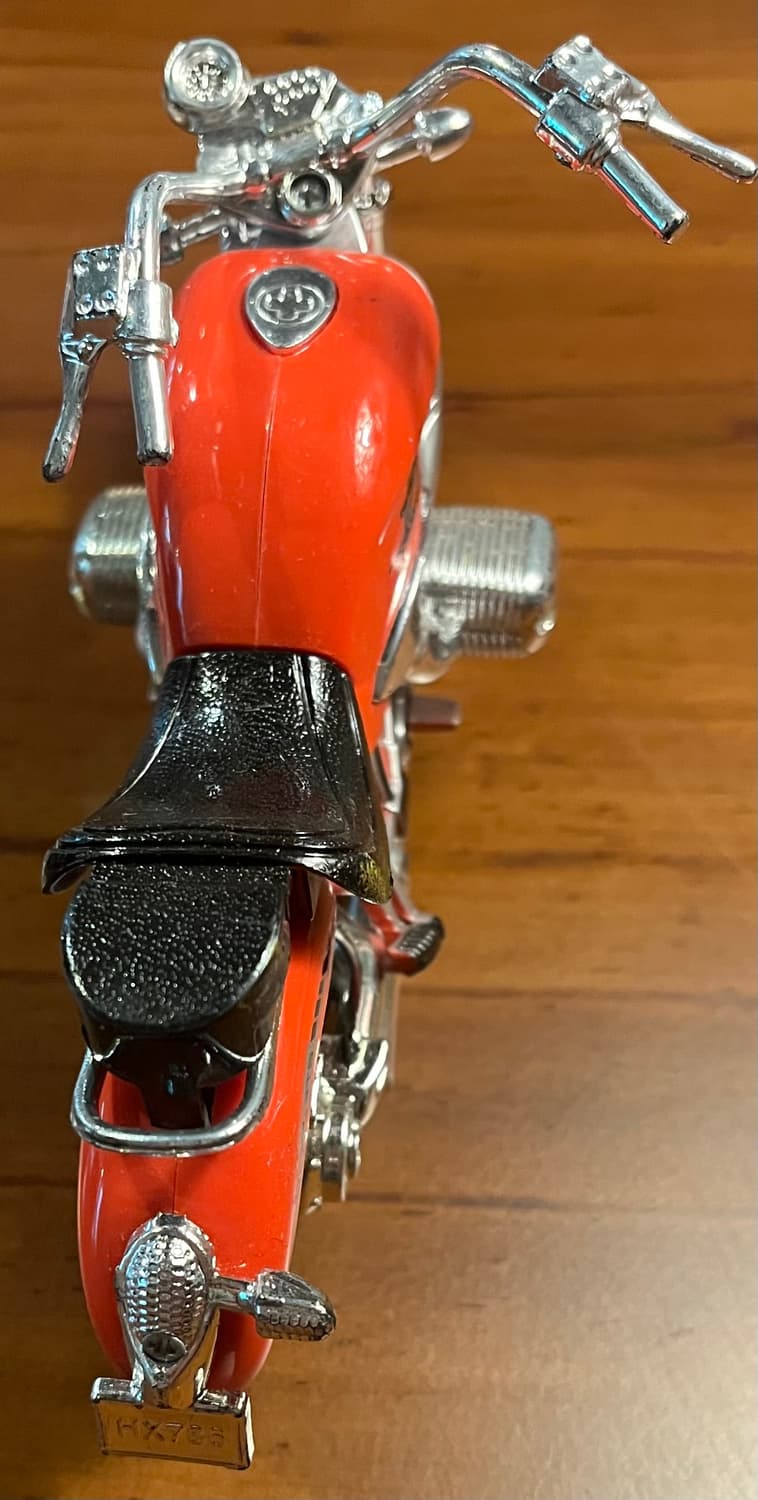 빈티지 레드오토바이모형 상품이미지5