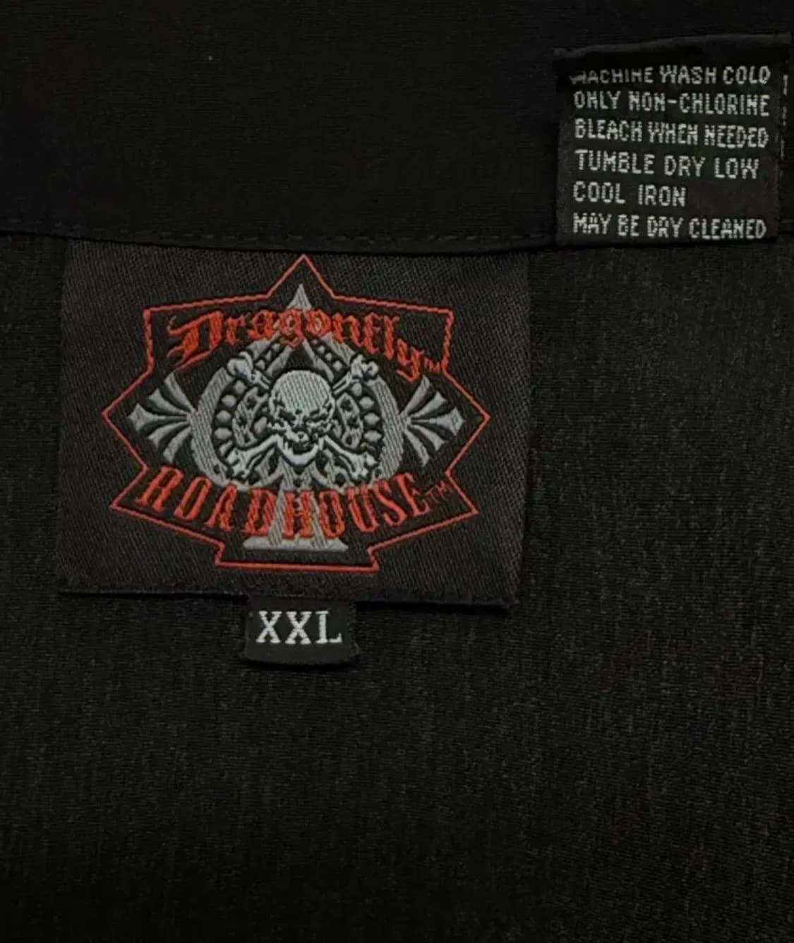 Dragonfly  락스핏 스컬 화이어 프레임 프린트 반팔셔츠 상품이미지4