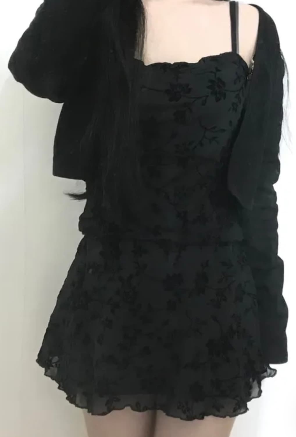 플라워 미니 나시 원피스 상품이미지1