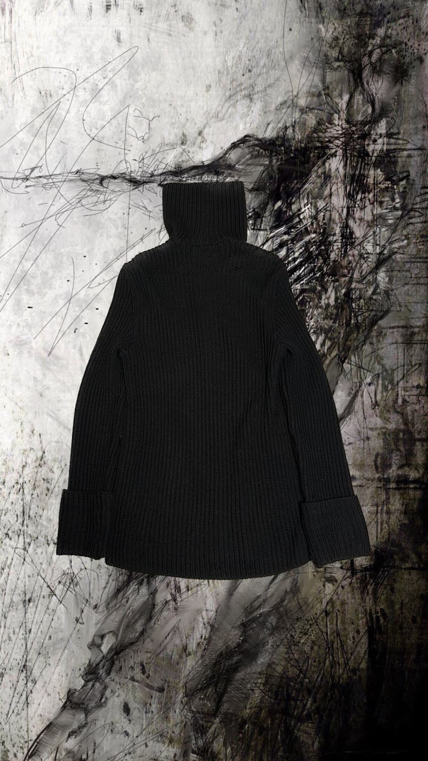 High neck lambskin knit jacket 상품이미지2