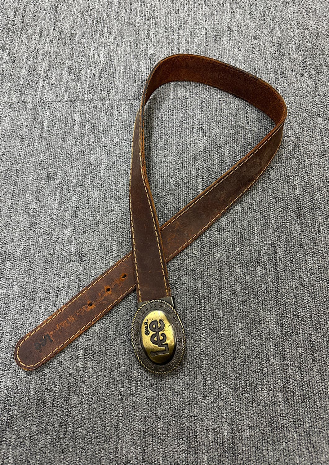 빈티지 lee 가죽 벨트  상품이미지2