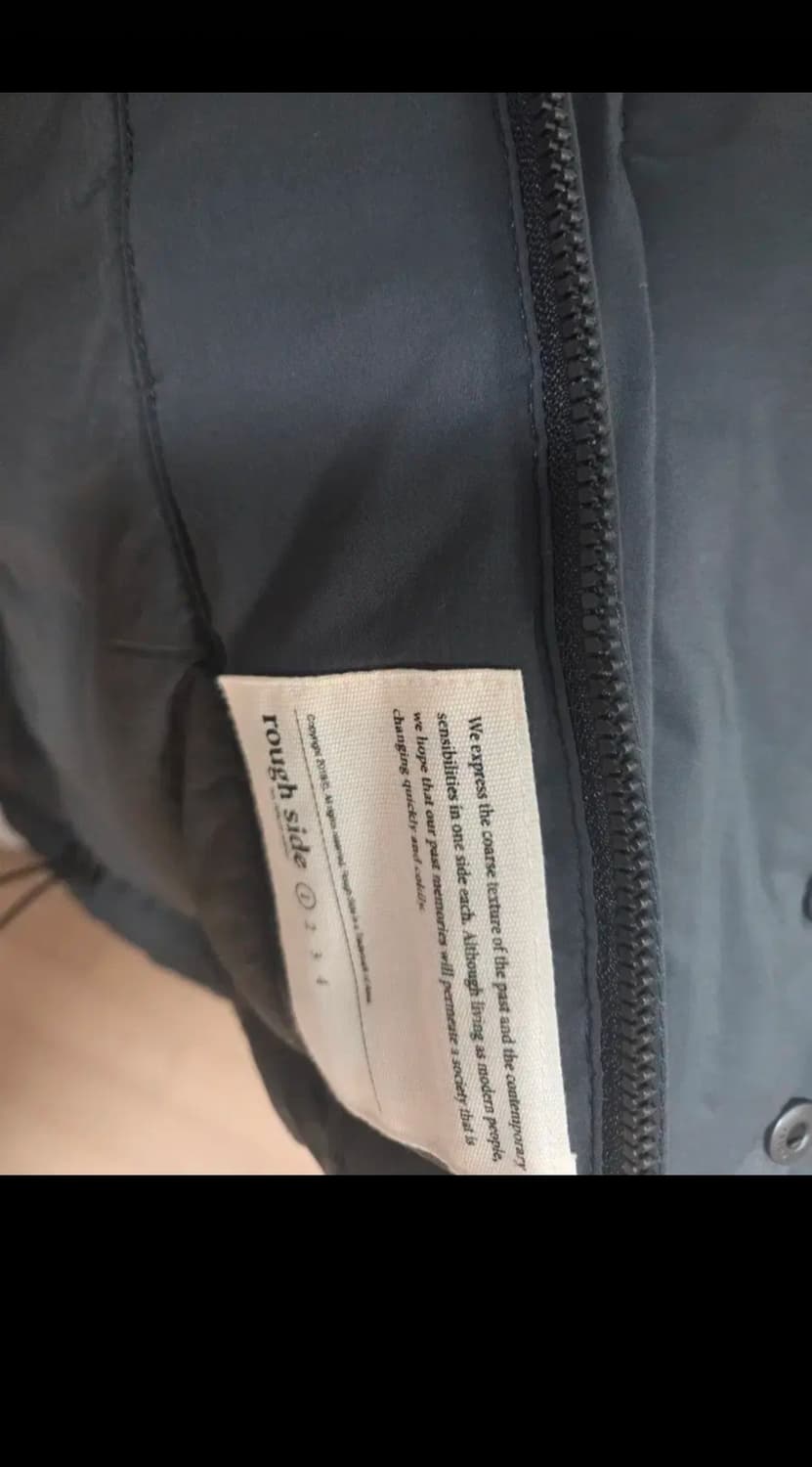 러프사이드 24fw 인슐레이션 컴뱃파카 챠콜 1 상품이미지4