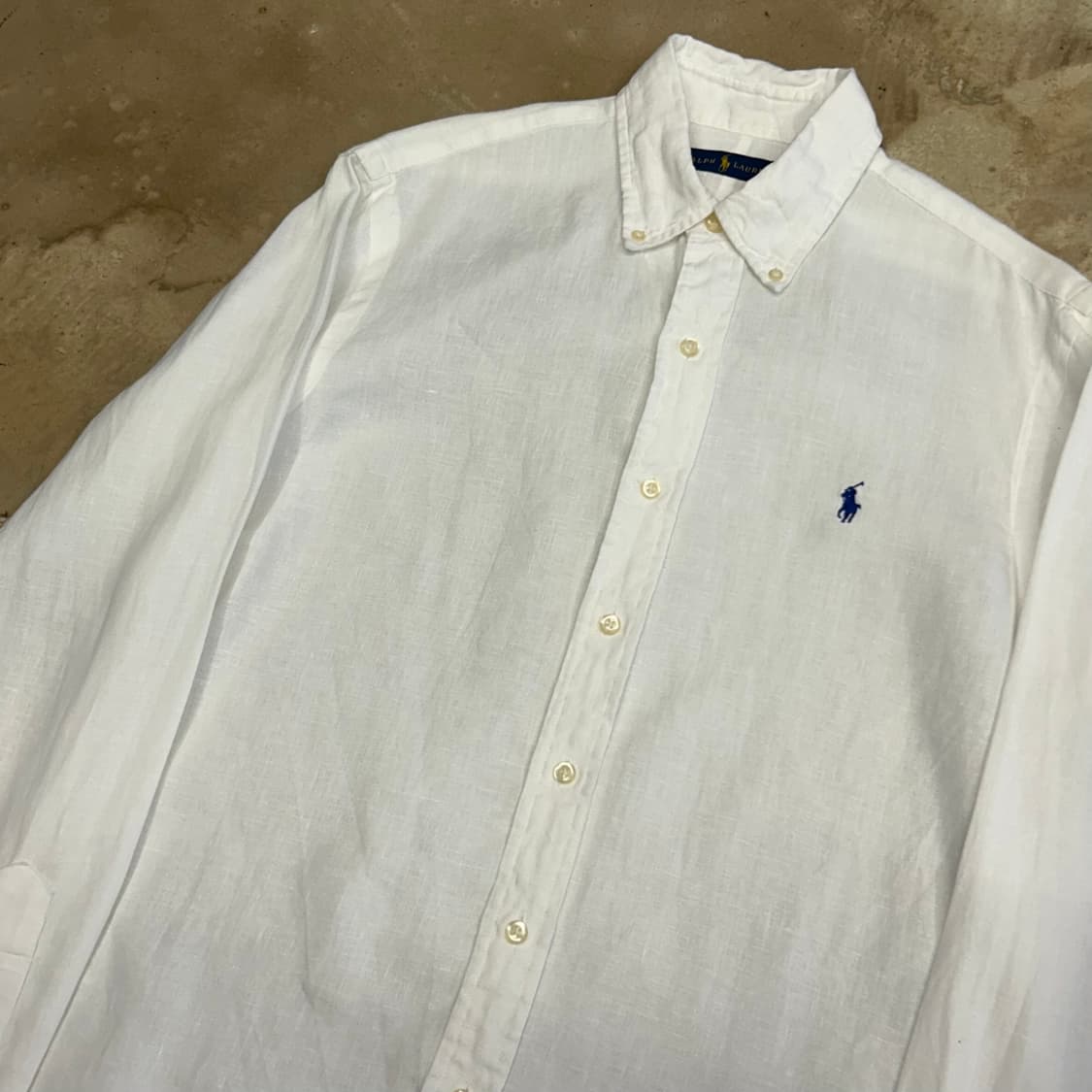 🫶🏻 폴로랄프로렌 White 린넨 셔츠 🫶🏻 상품이미지2