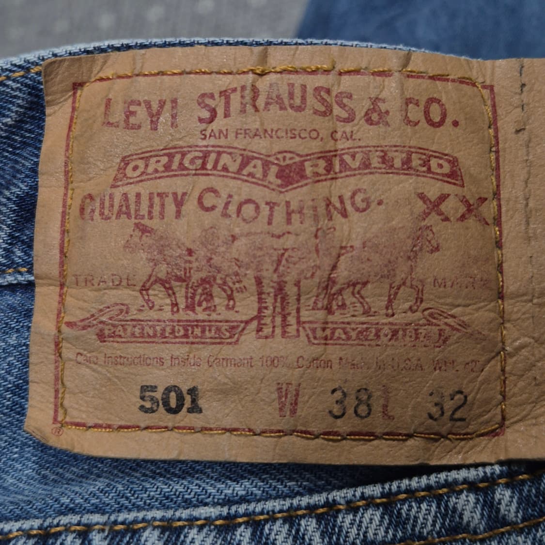 [38]90s US made 리바이스 501-A237 상품이미지10