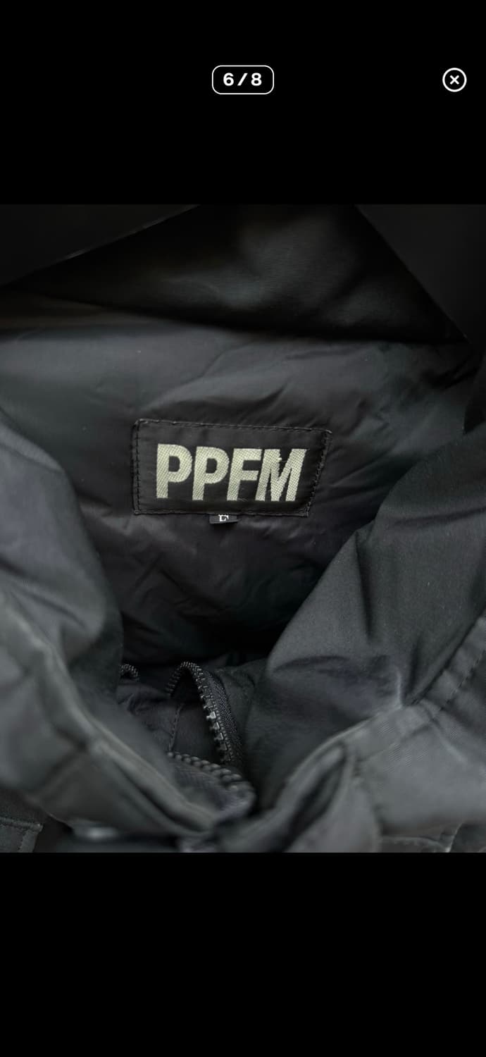 ppfm 밀리터리 비대칭 포켓 다운 패딩 자켓 상품이미지5