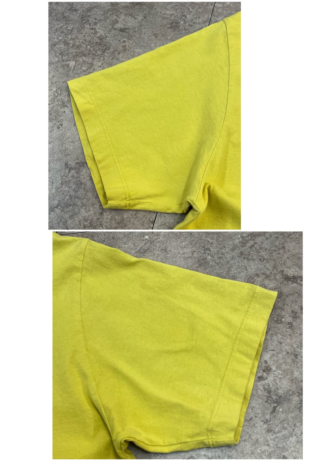 스톤아일랜드 반팔티 옐로우 L #csz2759  상품이미지6