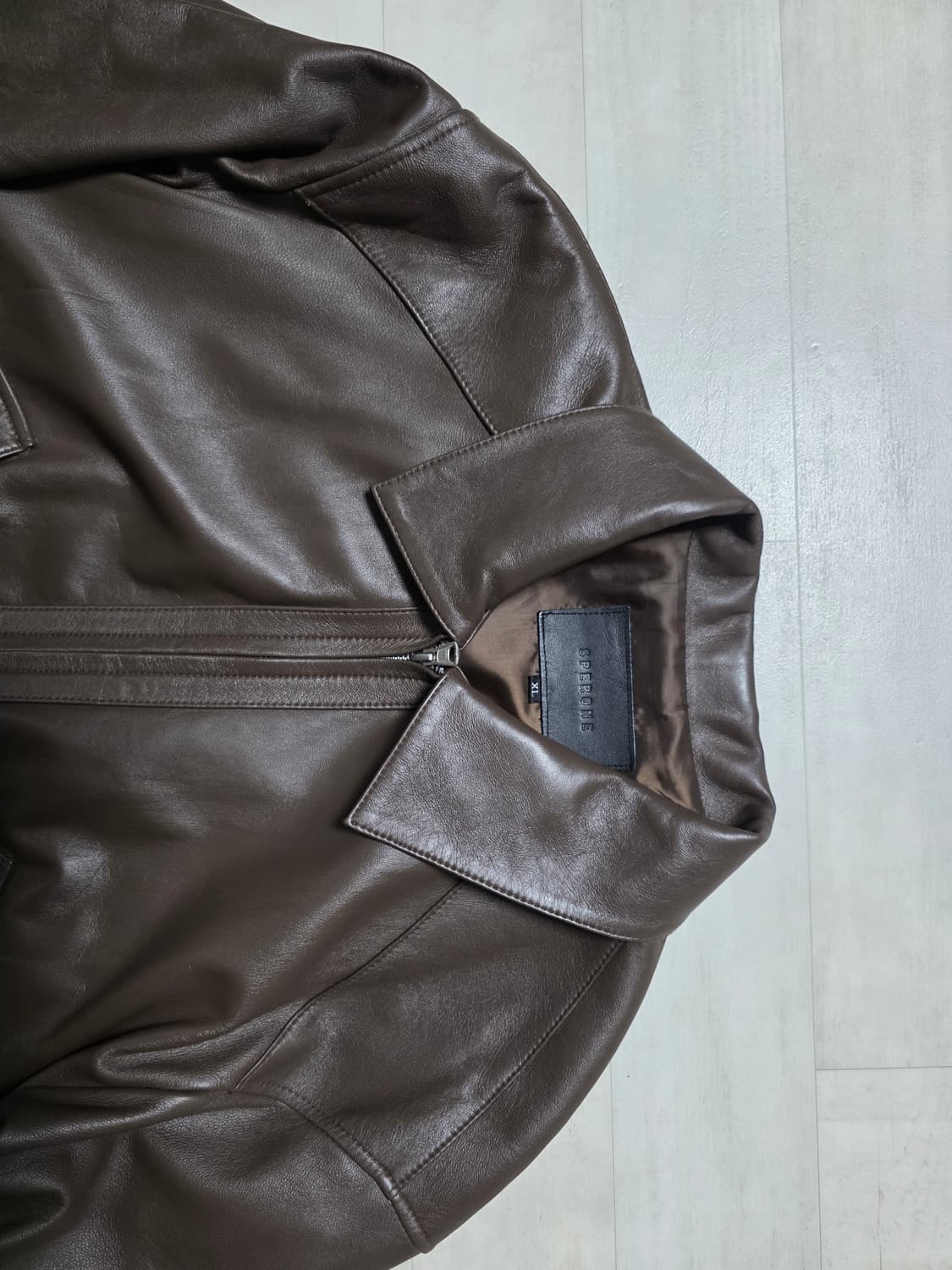 스페로네 램스킨 오벌 포켓 자켓 xl 상품이미지4