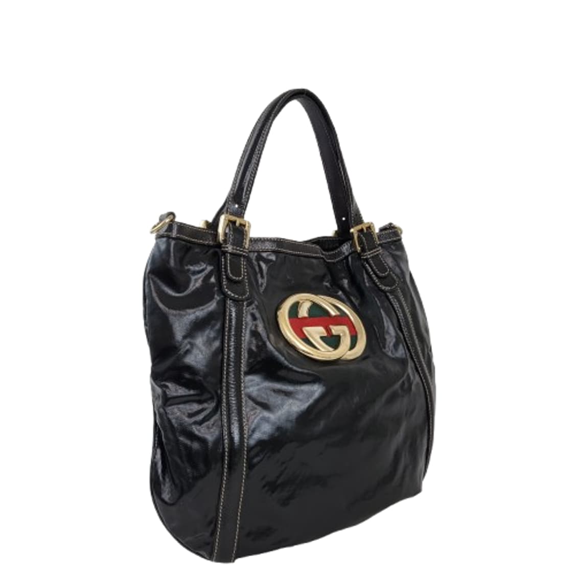 정품 구찌 브릿 다이아럭스 코팅 캔버스 호보백 상품이미지2