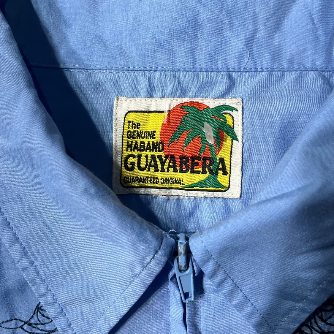 Guyabera 쿠바셔츠 하늘색(105/old-7658) 상품이미지3