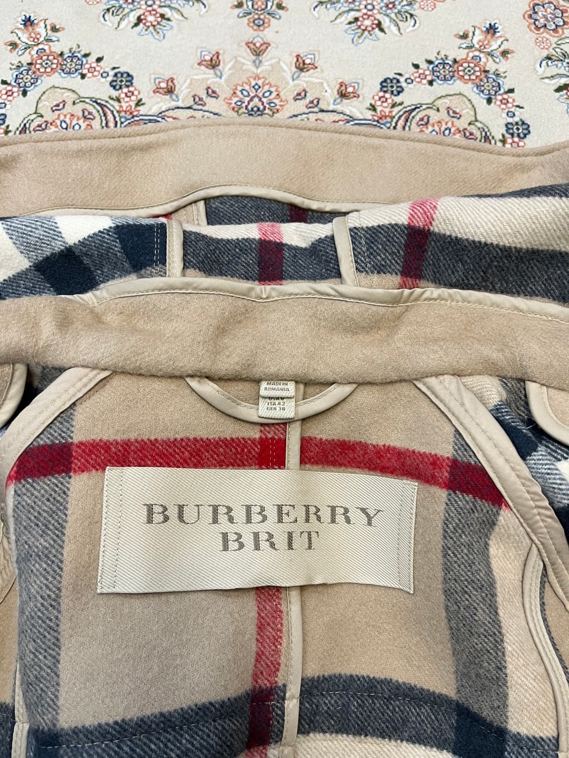 버버리 브릿 숏 더플 코트 상품이미지7