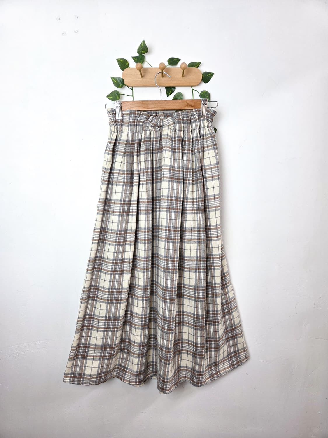 sm2 체크 롱스커트 상품이미지5