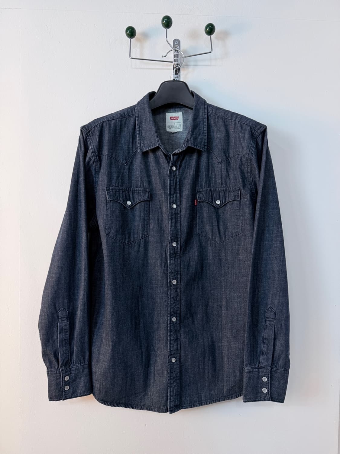리바이스 웨스턴 데님 셔츠 상품이미지1