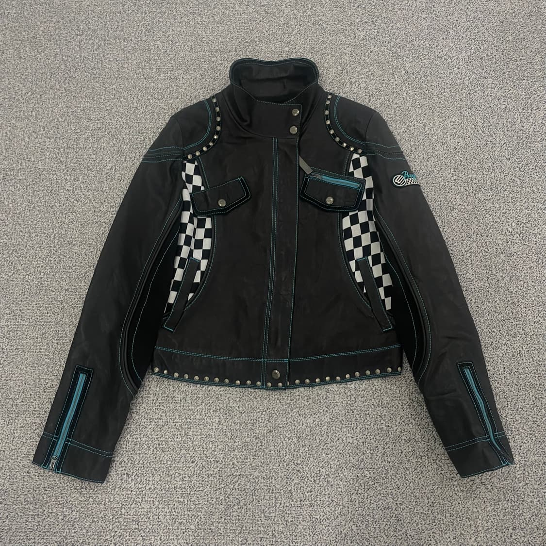 M EXR 여성 레이싱 라이더 가죽자켓 0129S1 상품이미지1