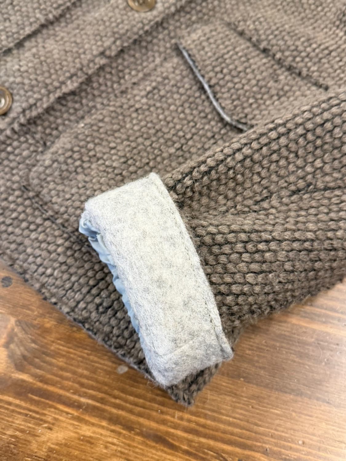 스위스 크리스 니트 블루종 남성100 상품이미지7