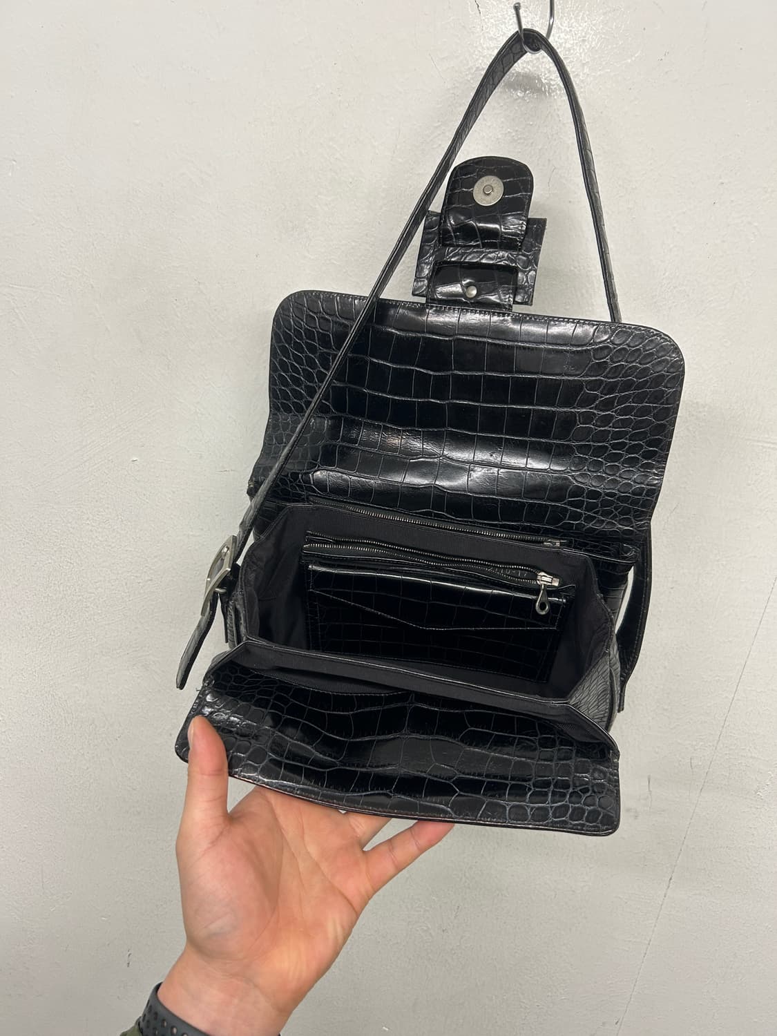 조니파라 x 스테판 켈리앙 크로커다일 숄더백 상품이미지4