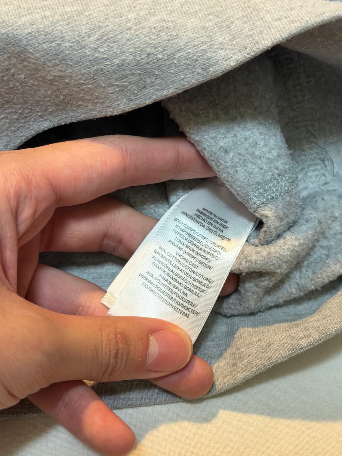 폴로 랄프로랜 맨투맨 스웻셔츠 그레이 상품이미지4