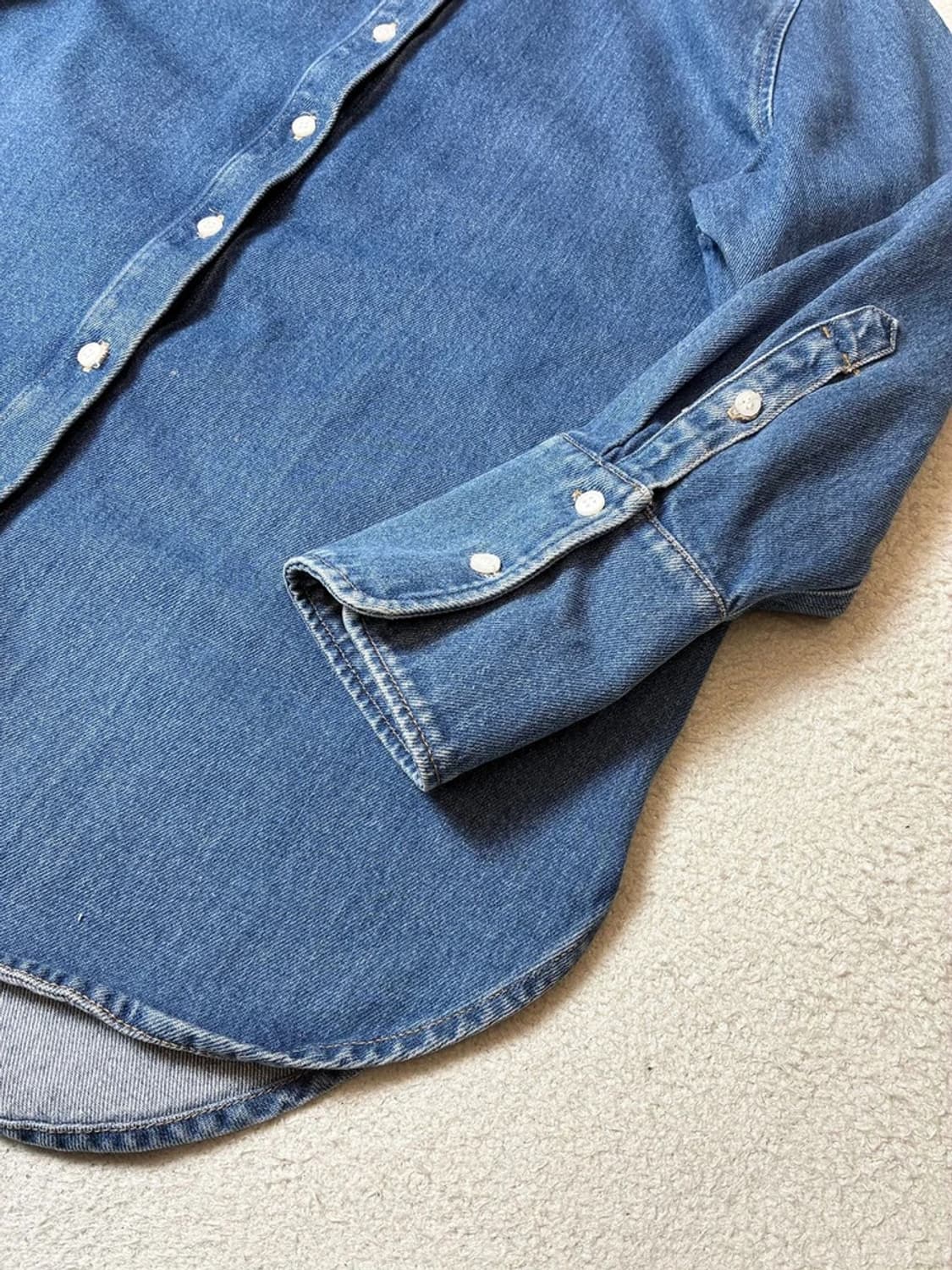 코스 COS 스트럭처드 데님 셔츠 PN7925 상품이미지5