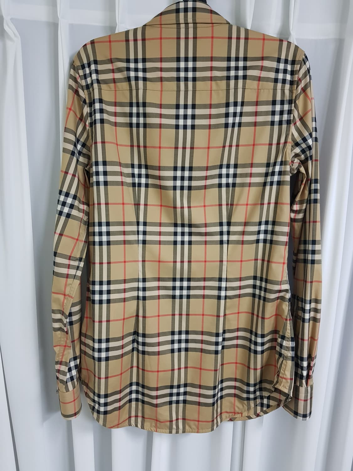 버버리 노바체크 셔츠 38사이즈 상품이미지3