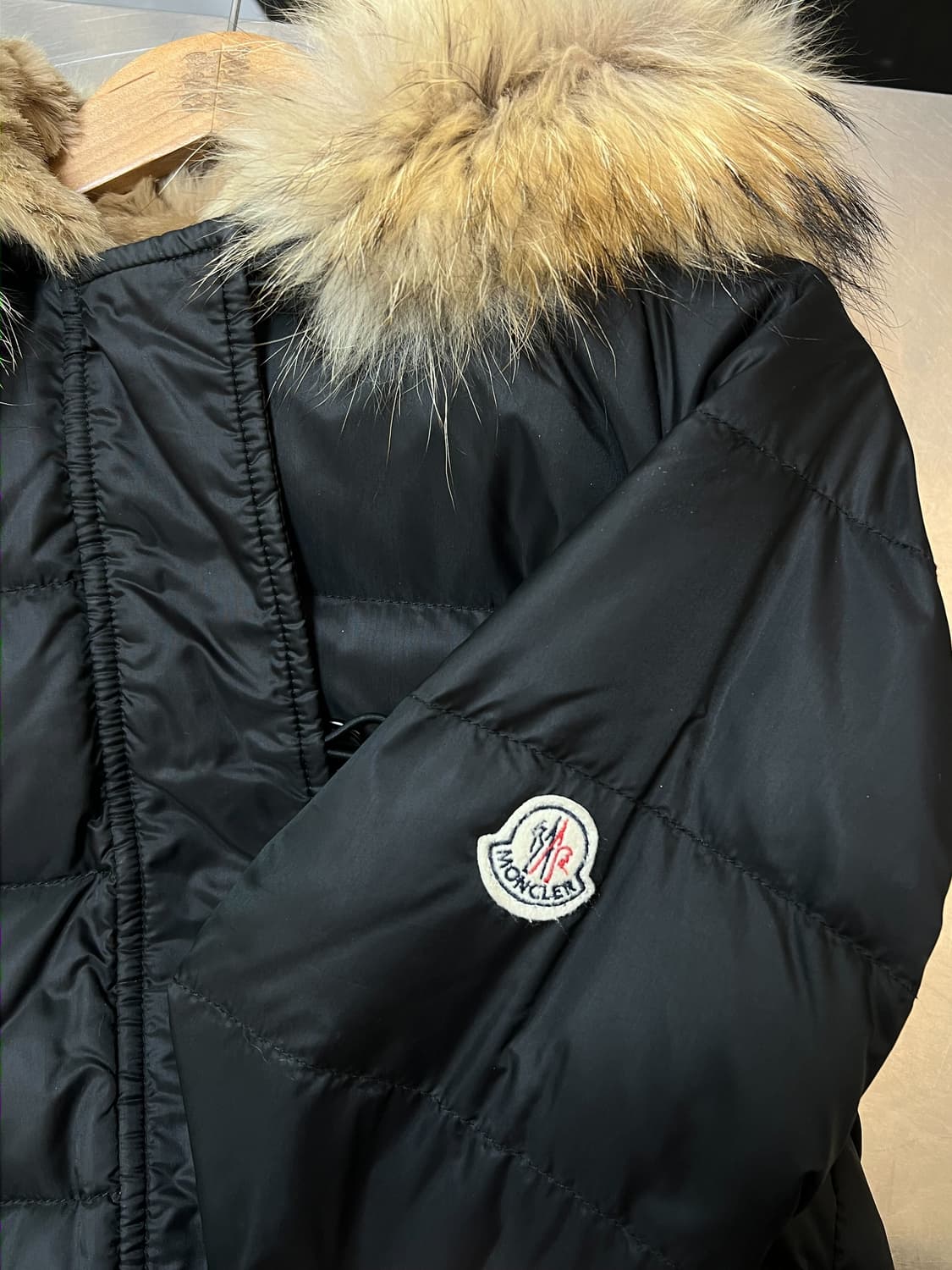 몽클레르 다운 재킷 블랙 1 (S) 상품이미지3