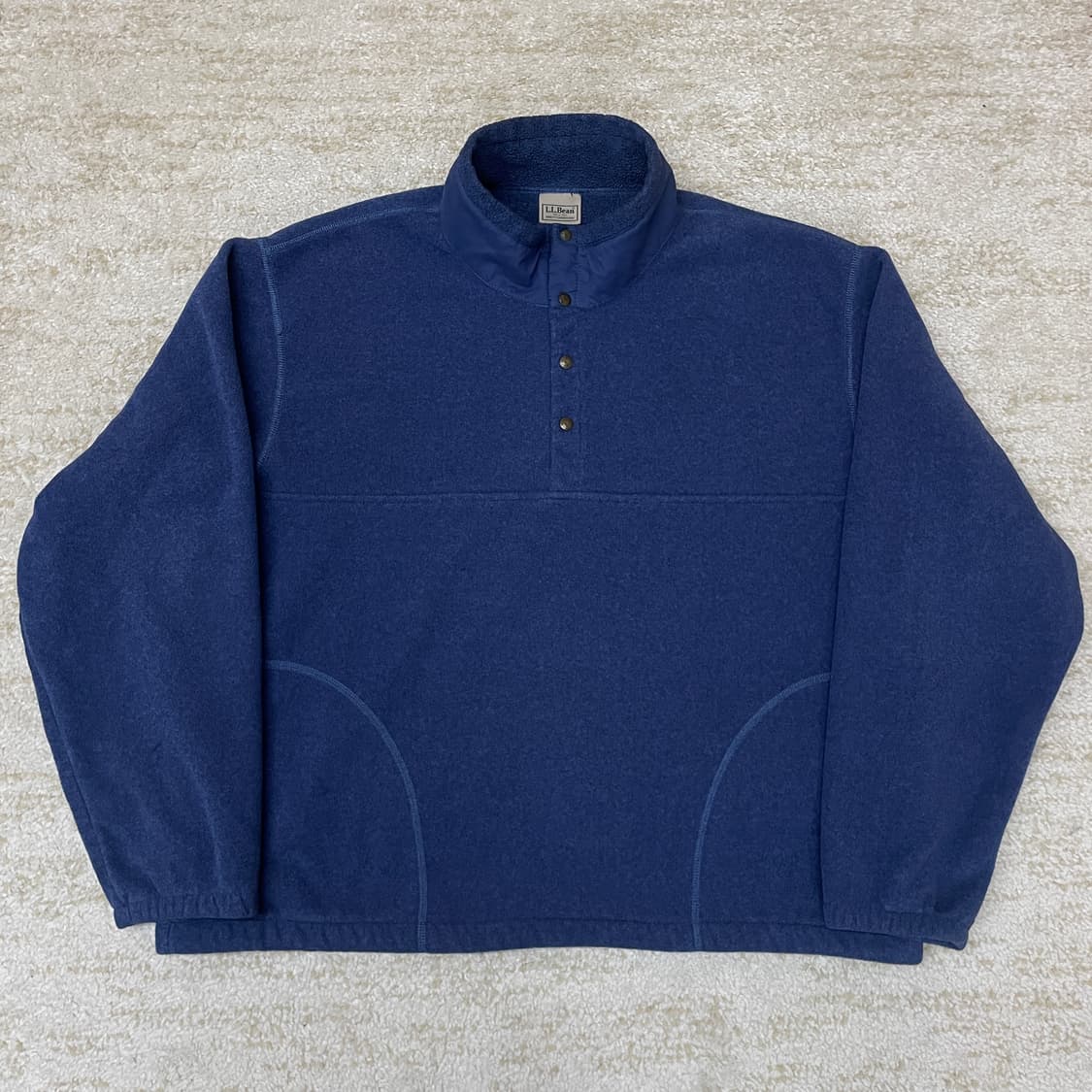 [XL] 90s L.L Bean USA 플리스 폴라텍 후리스 풀오버신칠라 상품이미지1