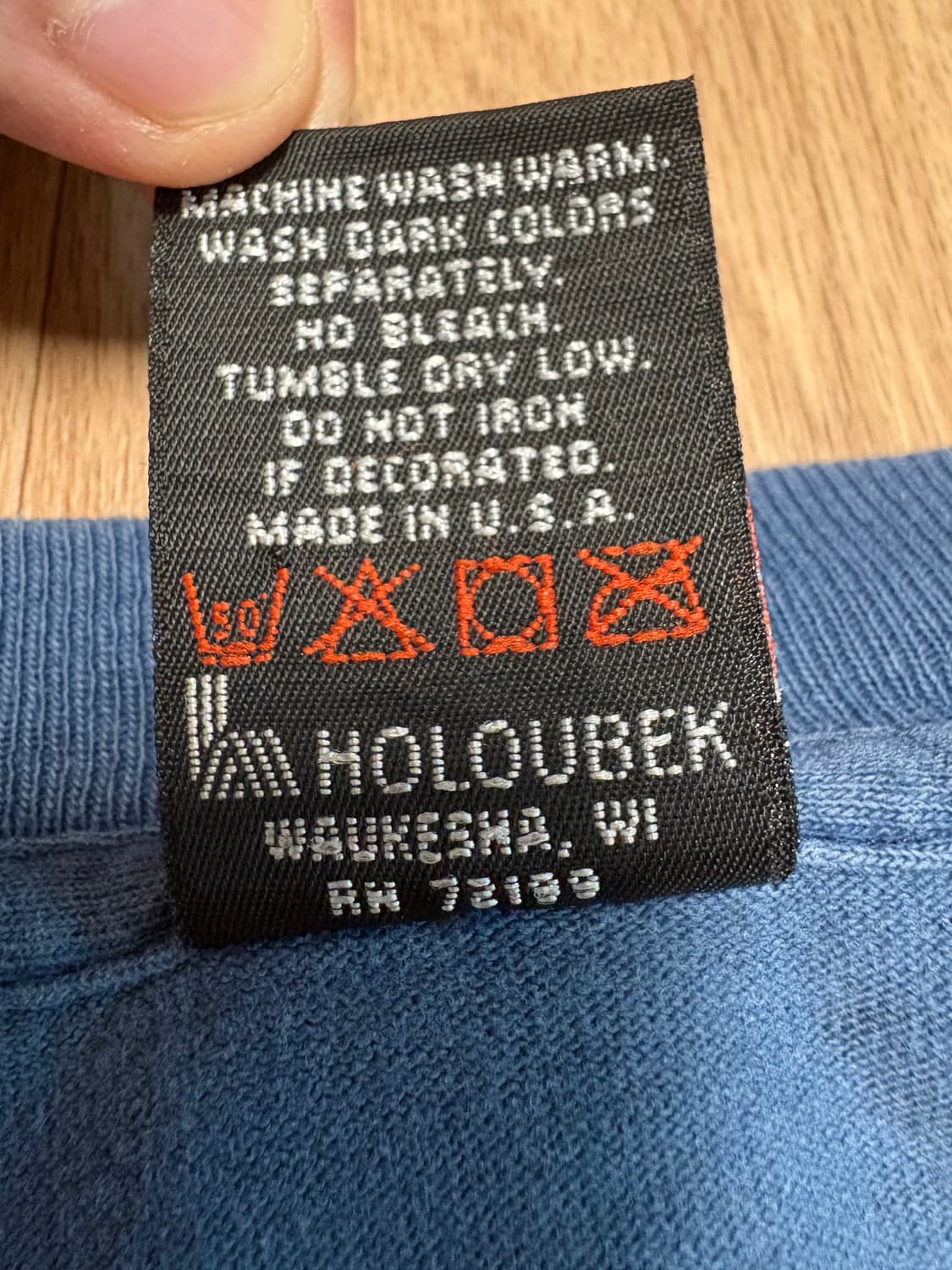 80s~90s 할리데이비슨 싱글스티치 티셔츠 상품이미지4