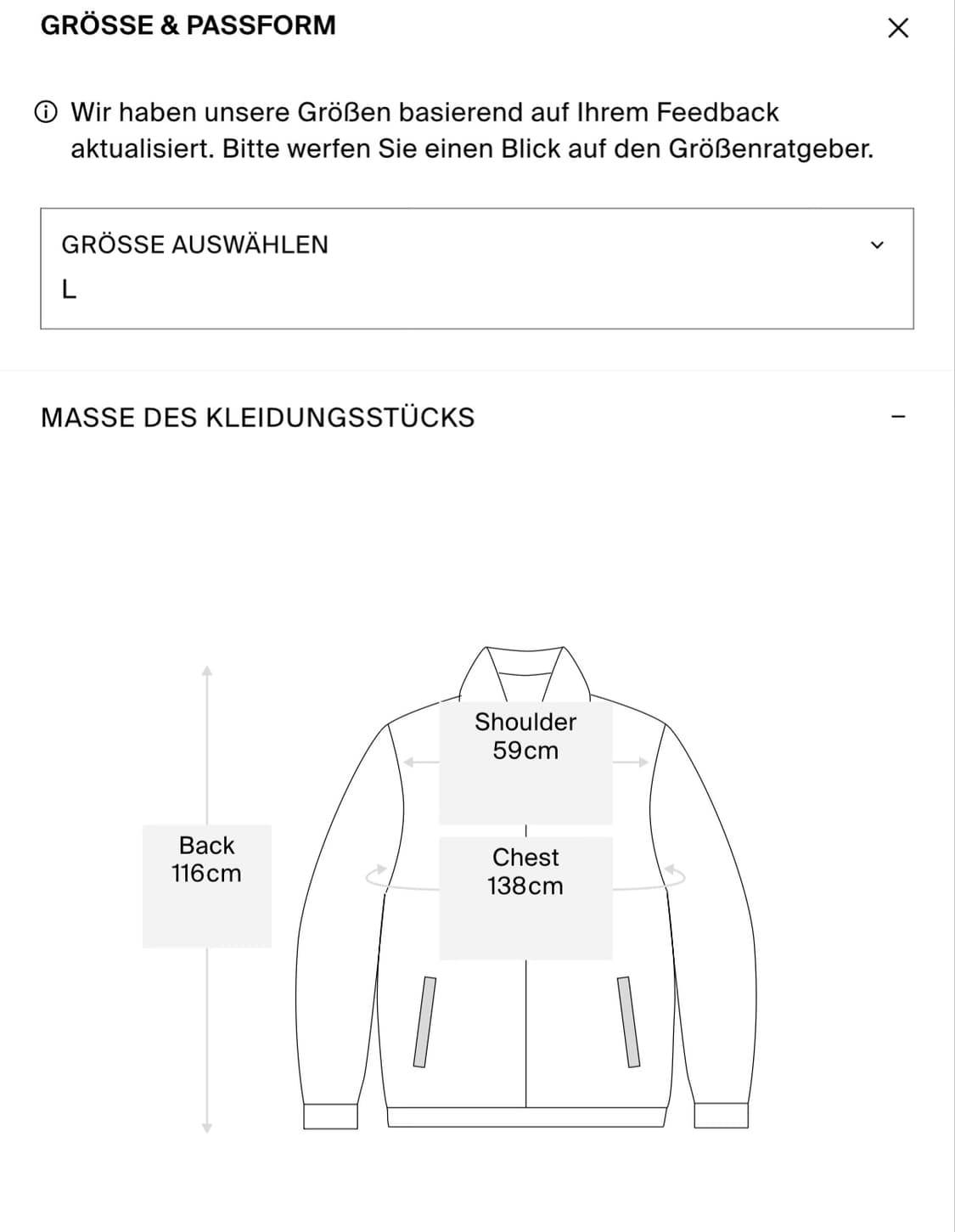 [L]COS 코스 더블 브레스트 울 코트 다크베이지 새상품 상품이미지6