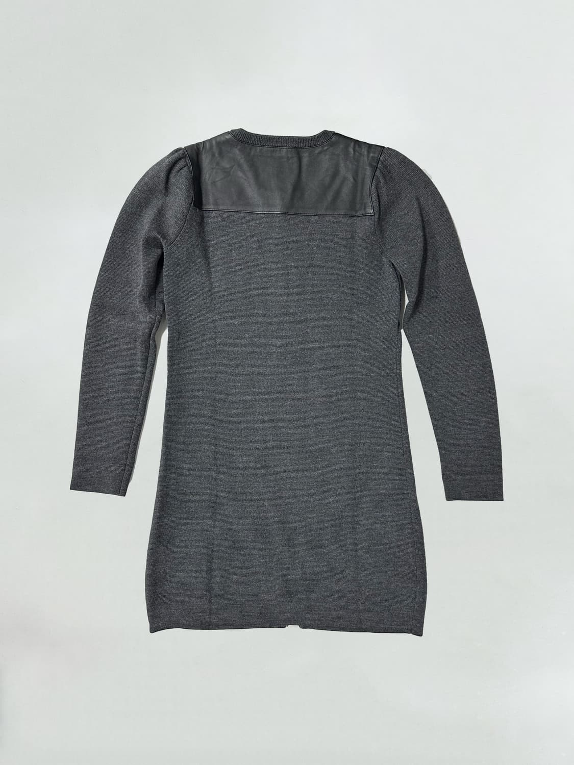 띠어리 양가죽 니트 원피스 자켓 상품이미지6