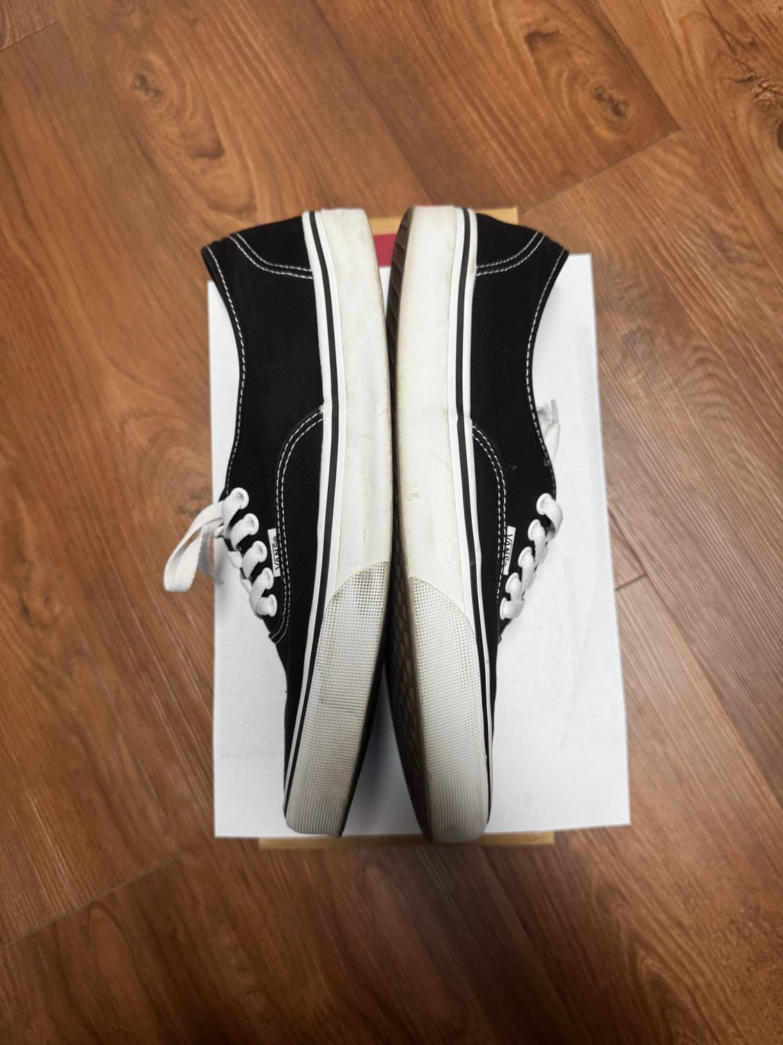 반스 어센틱 블랙 / 285사이즈 / 박스O 상품이미지3