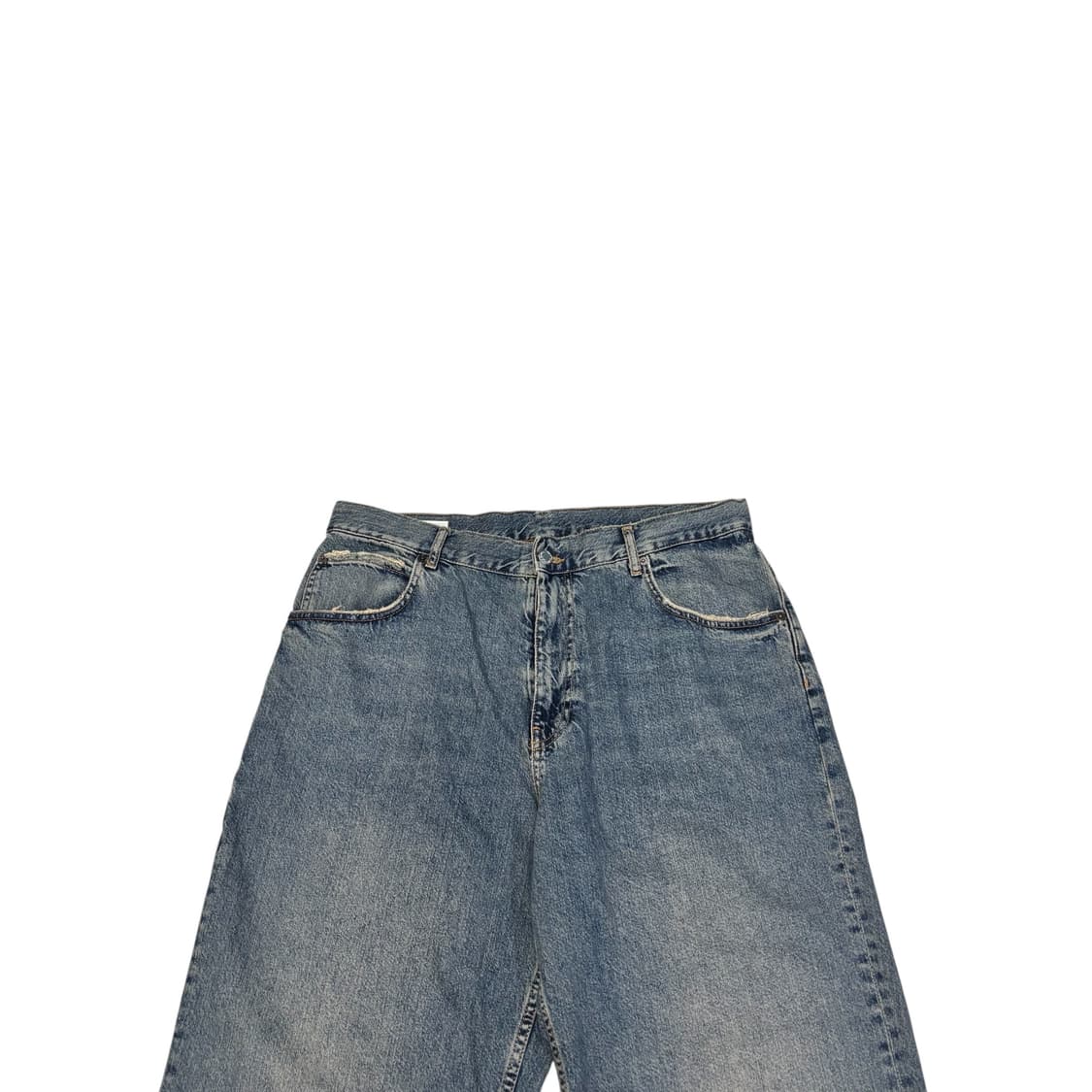 자라 워시드 와이드 데님 팬츠 상품이미지2