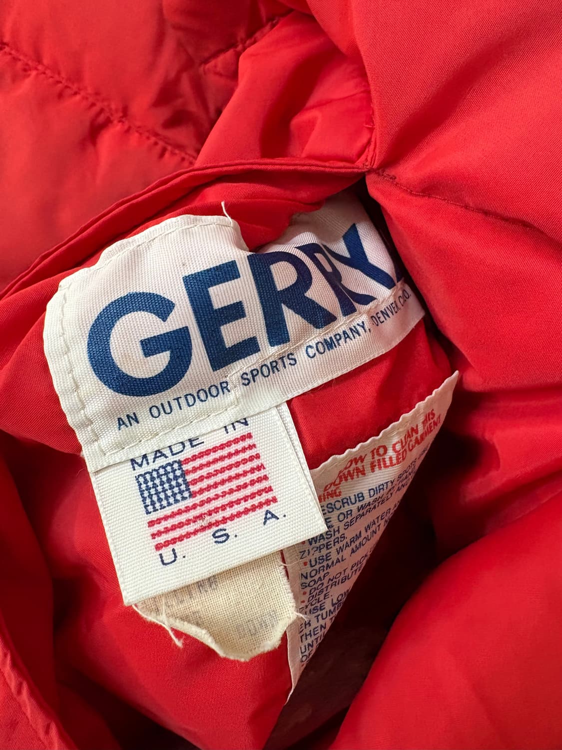 80’s Gerry 2way Revers Down Vest. 상품이미지2