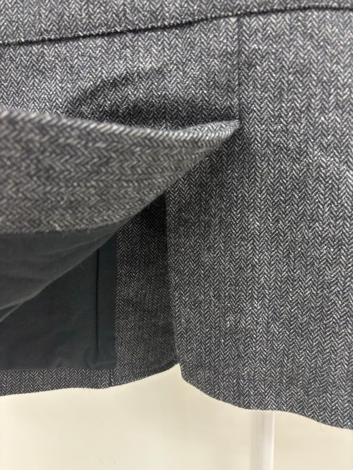 빈티지 차콜 울 자켓 상품이미지10